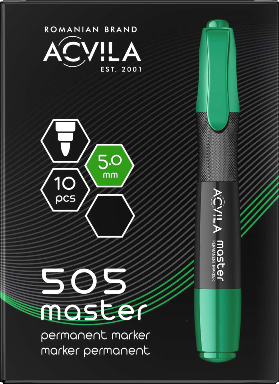 Marker Acvila 505 Master verde