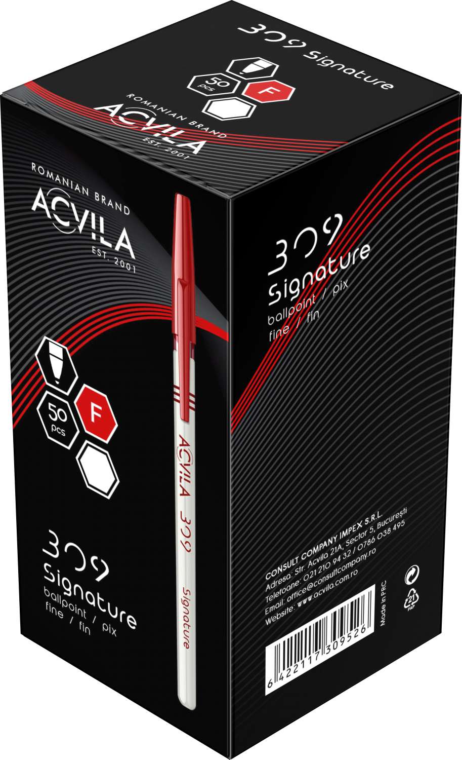 Pix Acvila 309 Signature rosu