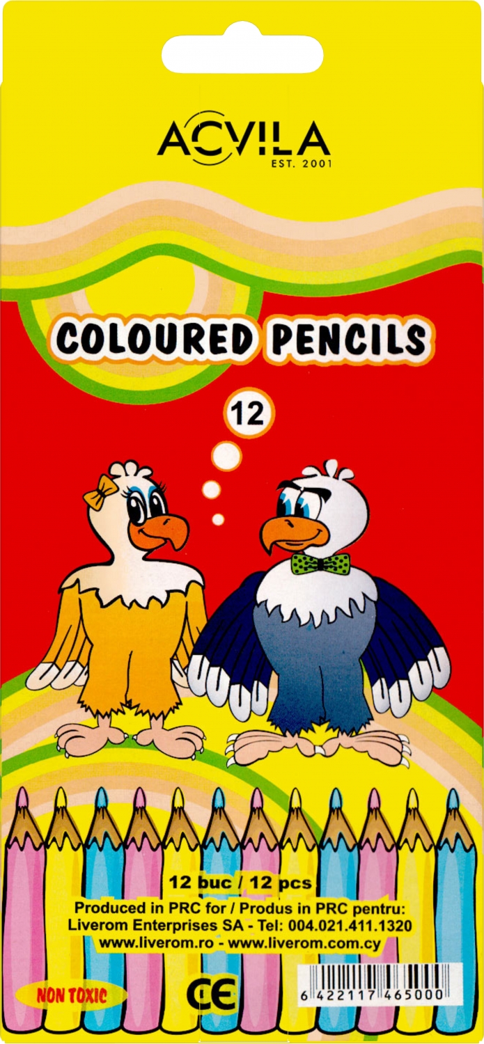 Creioane color - 12 buc